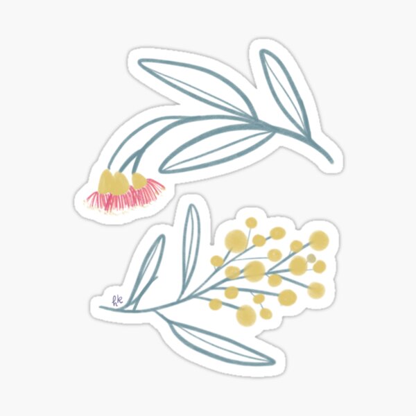 Item preview, Australian native florals designed and sold by Hannah Kallady Illustration.