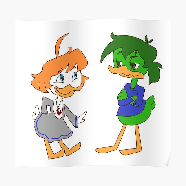 Duck and a Duck Poster