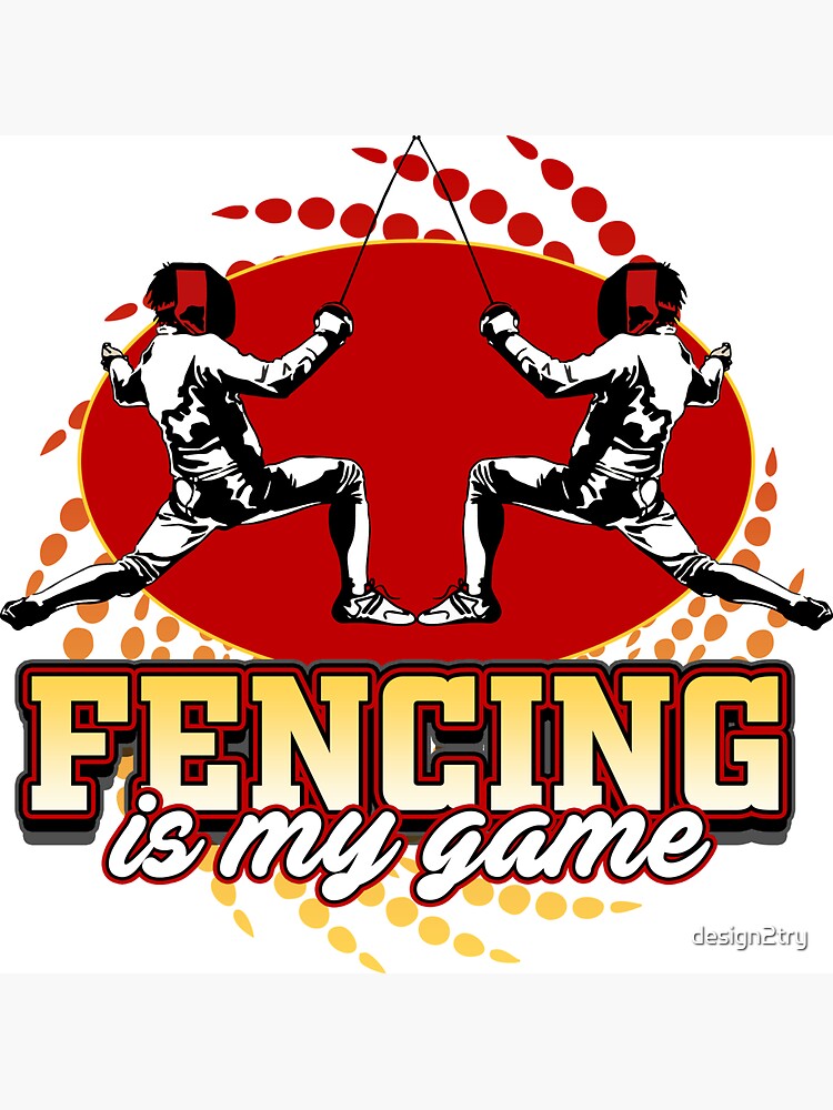 Large Stick Fighting Poster. Martial Arts Gift. Fencing Art. 