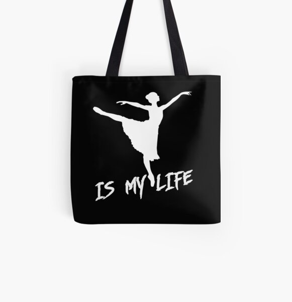 dancing is my life All Over Print Tote Bag