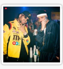 Drake & Chris Brown Sticker