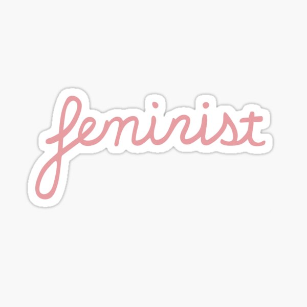 Vista previa del artículo con la obra «FEMINISTA», diseñado y vendido por kyliedesigns.