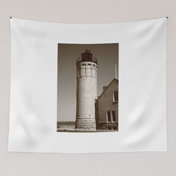 Item preview, Lighthouse - Mackinac Point, Michigan designed and sold by Frank Romeo.