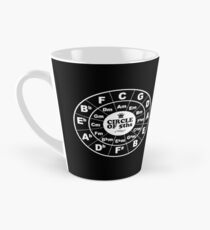 Taza cónica Círculo de quintos oscuros