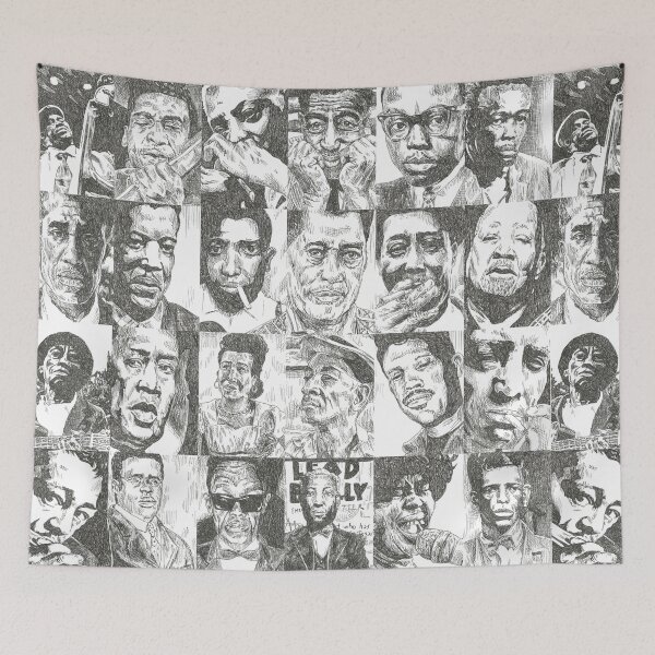 Item preview, Blues Musicians Collection Print designed and sold by mari95santos.