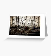 Masts Greeting Card