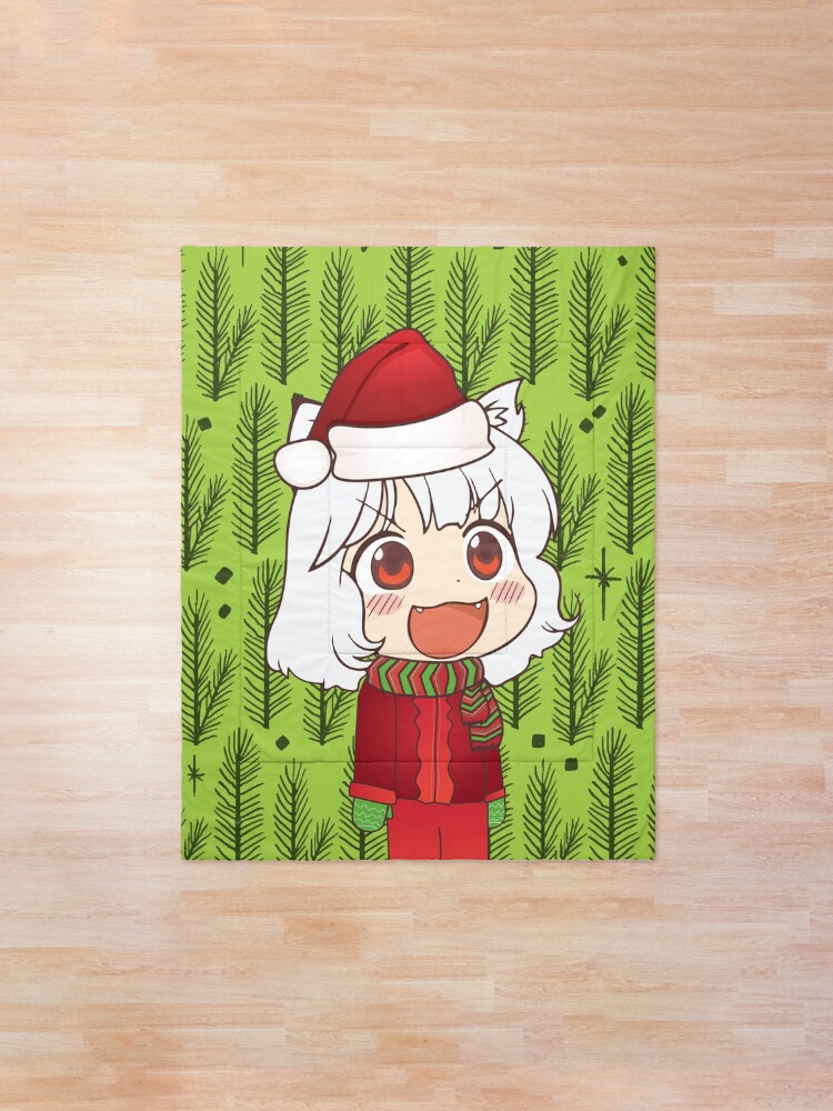 lime green santa hat