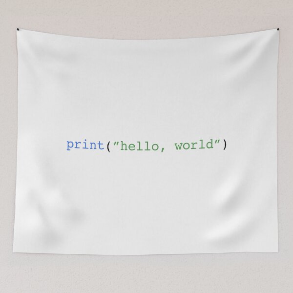 Item preview, print hello world designed and sold by richterr.