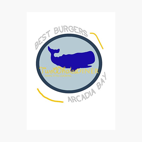 Item preview, Two Whales Diner designed and sold by ammygami.