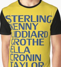 Grand Final Backlines - Eels - 1983 Graphic T-Shirt