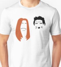 Friends Las Vegas Trip Minimalist Marker Faces Unisex T-Shirt