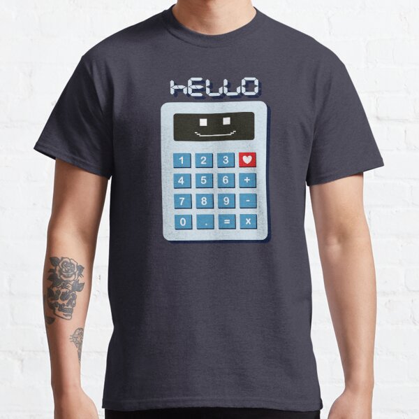 Hello calculator Classic T-Shirt
