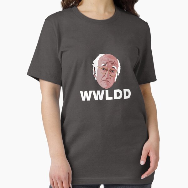Aperçu de l'œuvre Que ferait Larry David ? créée et vendue par Primotees.