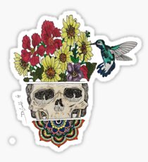 Zen Skull Sticker