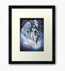 Throw Me To The Wolves (watercolour edition) Framed Print