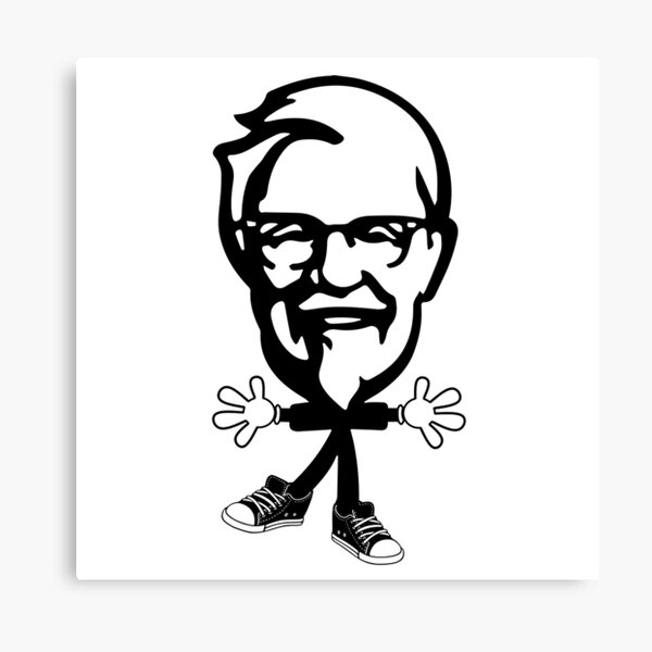 Colonel Sanders Canvas Prints | Redbubble