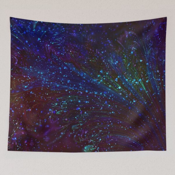 Item preview, Dazzling Galactic Mermaid   designed and sold by MidnightRain.