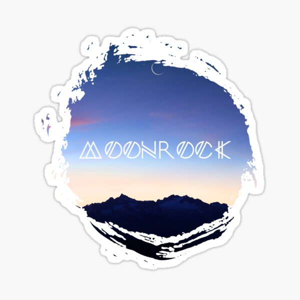 "Moonrock" Sticker for Sale by Javatarg Redbubble