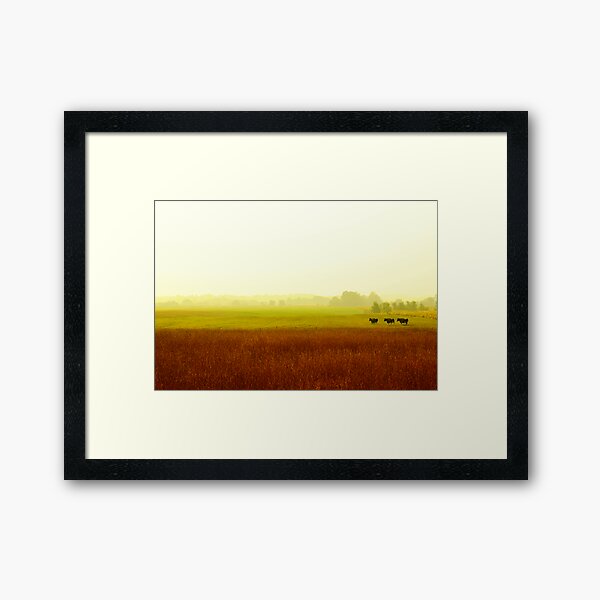 three is not a crowd Framed Art Print