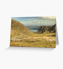 The Pass Of The Cattle Greeting Card