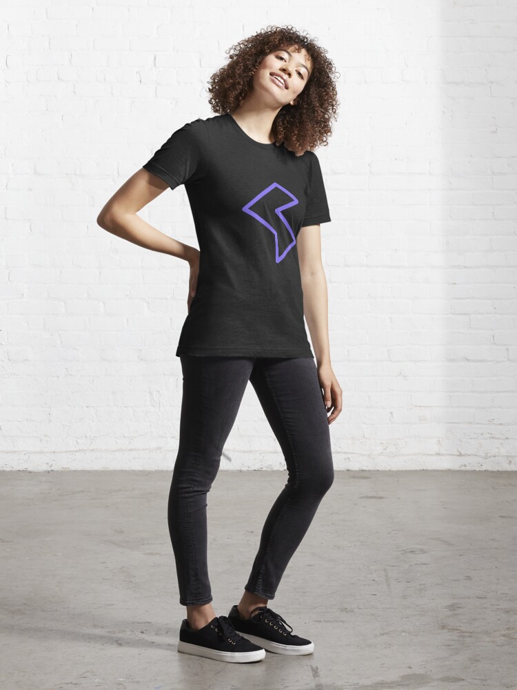 Alternate view of Streamia Lightning Essential T-Shirt