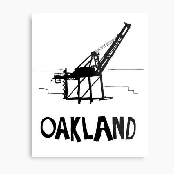 Oakland California Metal Print
