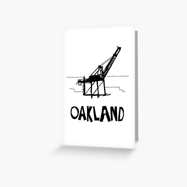Oakland California Greeting Card