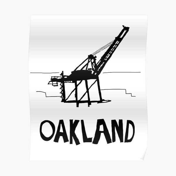 Oakland California Poster