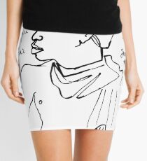 Jean Cocteau Al Brown au Cirque Amar (1938), Circus Artwork, Posters, Prints, Tshirts, Men, Women, Kids Mini Skirt