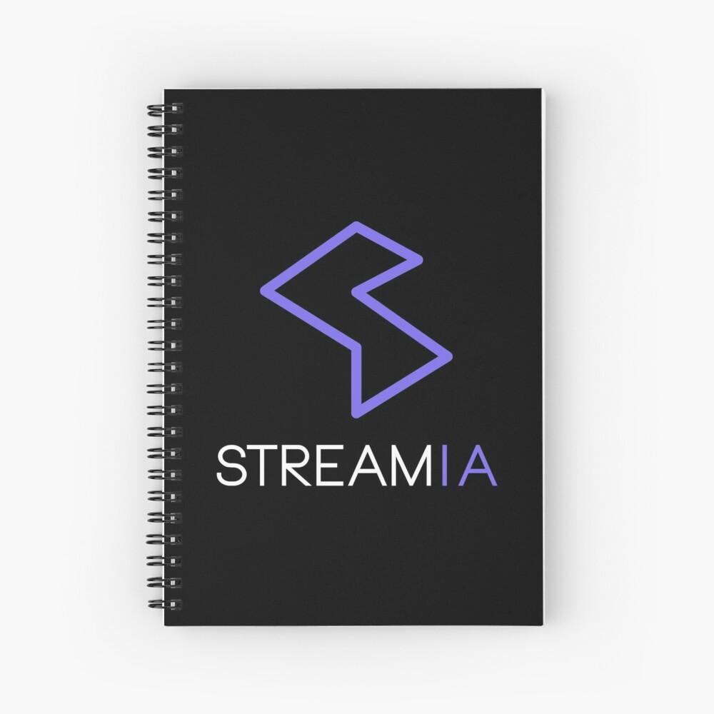 Item preview, Spiral Notebook designed and sold by streamiafi.