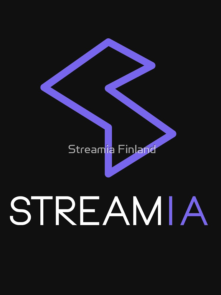Thumbnail 7 of 7, Essential T-Shirt, Streamia Logo designed and sold by Streamia Finland.