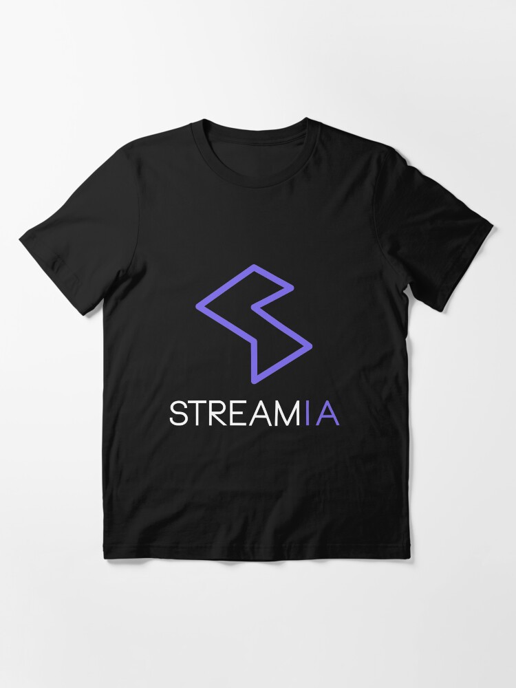 Thumbnail 2 of 7, Essential T-Shirt, Streamia Logo designed and sold by Streamia Finland.