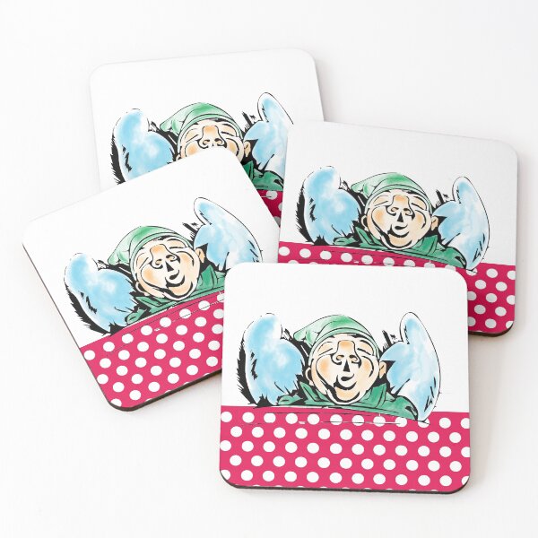 Item preview,  who is snoring on his pillow. Bordered by a red pola dot pattern, a wonderfully cheerful outfit for every Wilhelm Busch lover.
I look forward to your visit to my Redbubble shop at mauswohn.redbubble.com
Here you will find creative works of art designed and sold by Mauswohn.