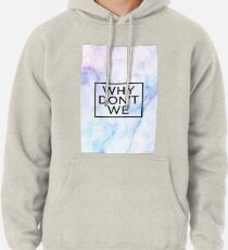 white marble band Pullover Hoodie
