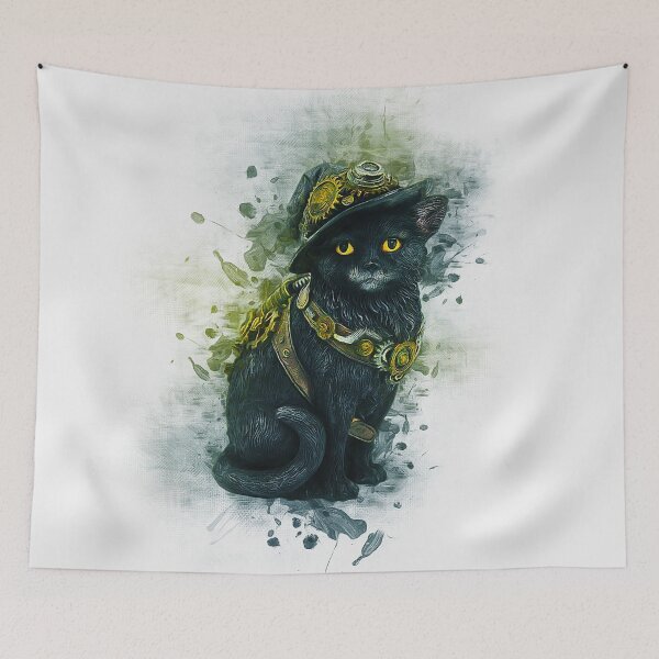 Item preview, Steampunk Kitty designed and sold by MitchellAK.