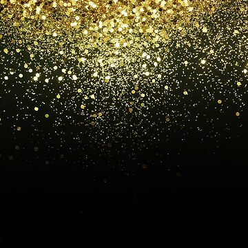 Artwork thumbnail, Sparkling Gold Glitter Glam #1 (Faux Glitter) #shiny #decor #art  by anitabellajantz