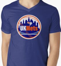 UKMets City Men's V-Neck T-Shirt