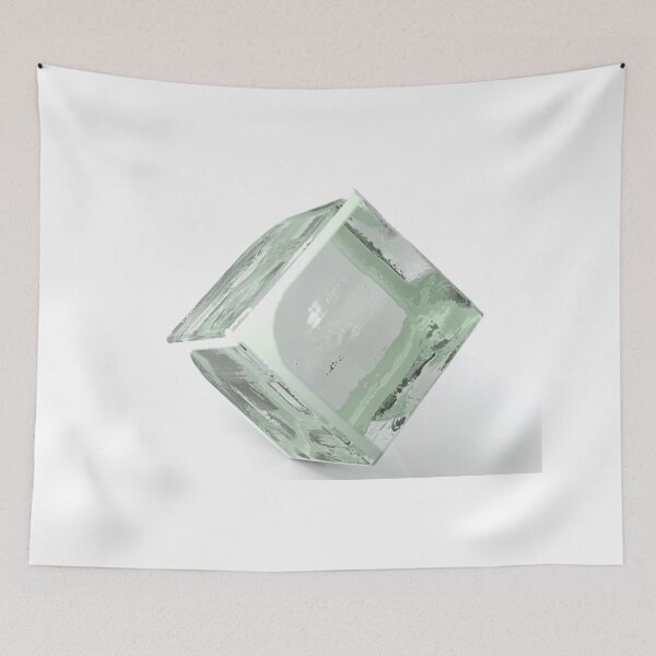 Item preview, Block of glass on white background - 3D rendering designed and sold by carlotoffolo.