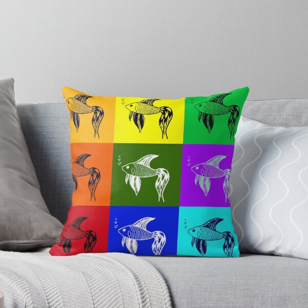 Item preview, Siamese fighting fish, beta fish, fighting fish, rainbow fish designed and sold by cathyartist.