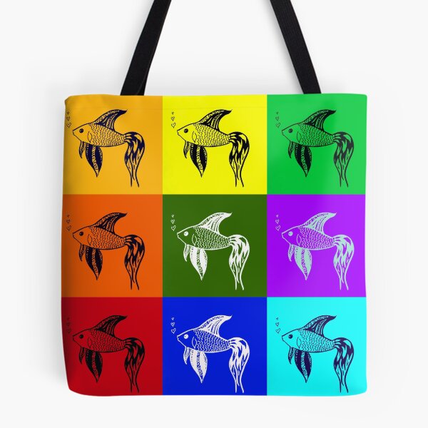 Item preview, Siamese fighting fish, beta fish, fighting fish, rainbow fish designed and sold by cathyartist.