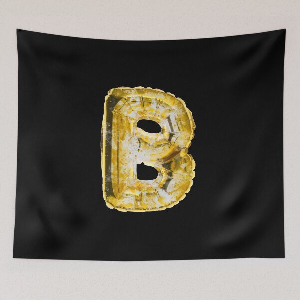 Item preview, Letter B - Alphabet / Gold Balloons painting designed and sold by fritzlang.