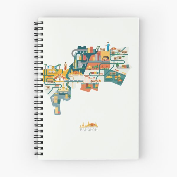 Item preview, Map of Bangkok designed and sold by Jing Zhang.
