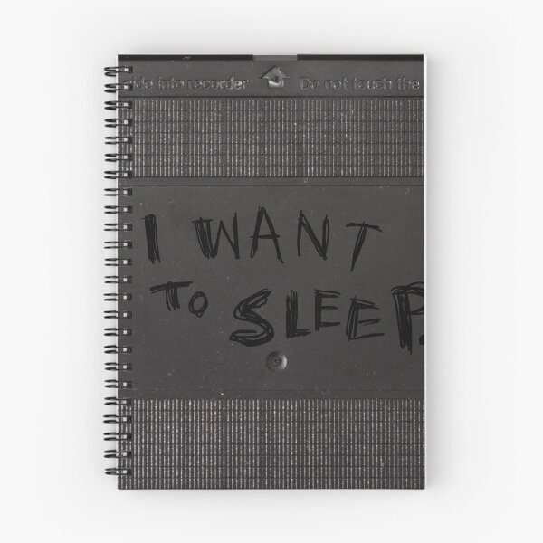 Item preview, i want to sleep vhs designed and sold by chickaboom.