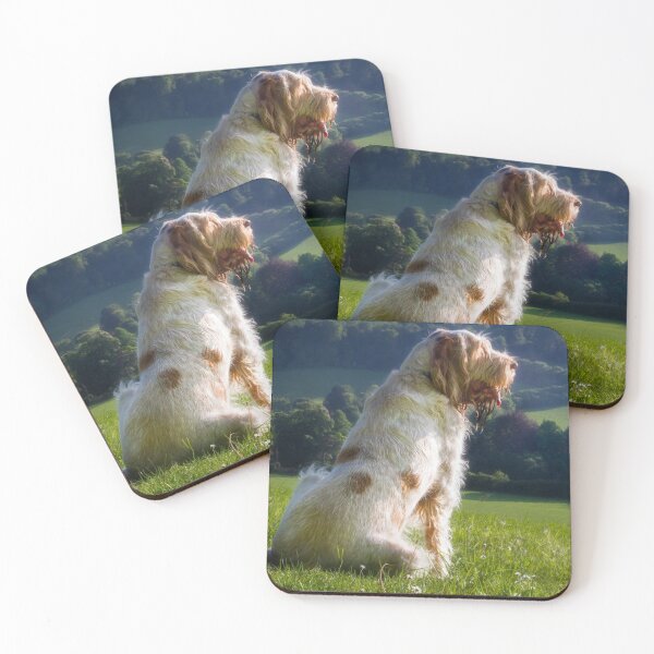Item preview, For ours is the kingdom Spinone designed and sold by FOLK ART FUSION by heidiannemorris.