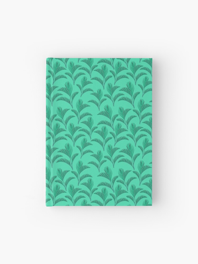 Thumbnail 1 of 3, Journal, Vibrant Tropical Ferns - Turquoise designed and sold by tinytenacious.