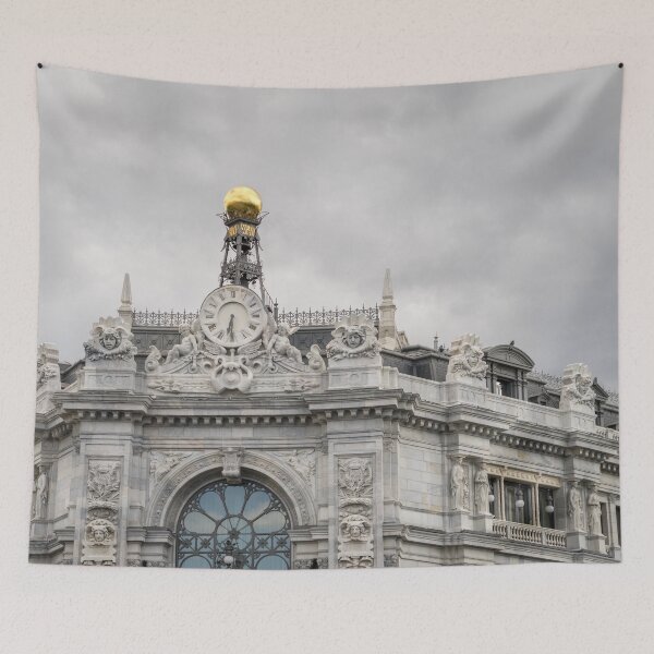 Item preview, Gallivanting Around Madrid is a Pure Delight - Bank of Spain Headquarters‎  designed and sold by Georgia Mizuleva.