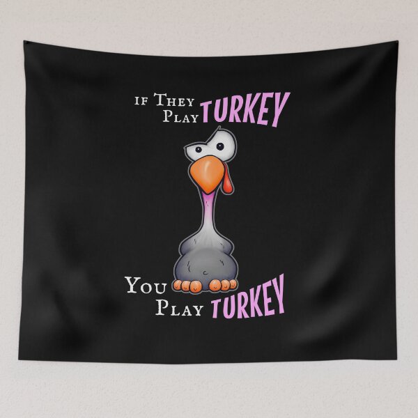 Item preview, They Play Dirty, You Play Turkey! Thanksgiving Pun Gift designed and sold by Skizzenmonster.