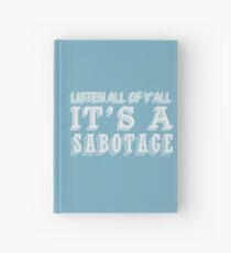 Cuaderno de tapa dura Sabotaje