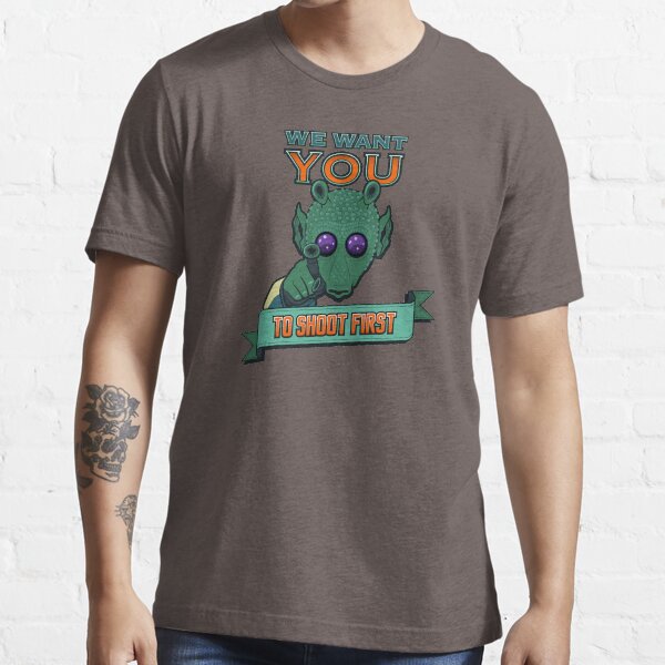 Greedo Wants You To Shoot First Essential T-Shirt