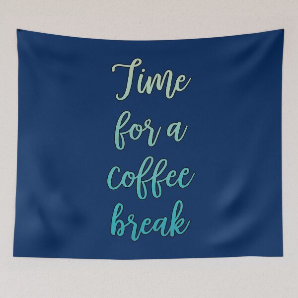 Item preview, funny coffee break anti drug designed and sold by untagged-shop.
